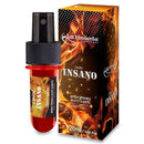 Gel Estimulante e Potencializador Super Quente 15g Spray Térmico - LINHA DARK - INSANO - La Pimienta