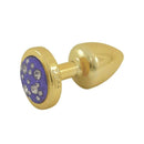 Plug Less em ABS Rosê com  Pedra Ornamental - HARD
