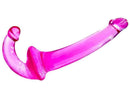 Strap-on STRAPLESS Penetrador em Silicone Macio - Prazer em Dobro - Mulher Ativa