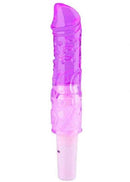 Vibrador em Jelly c/ Textura Massageadora Macio e Maleável - LOVES SEX- 14cm