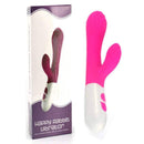 Vibrador Dupla Estimulação Clitóris e Ponto G c/ 20 Níveis de Vibração - HAPPY RABBIT