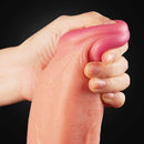 Pênis SUPER Realista com Veias Macio e Firme Camada Dupla 12" - LOVETOY DUAL-LAYERED SILICONE NATURE COCK