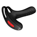 Anel Peniano 9 Níveis de Vibração e Meia Capa com 2 motores - Recarregável c/ Controle Wireless - RCT S-HANDE - Frank