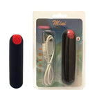 Ultra Power Bullet Cápsula com 10 Níveis de Vibração Recarregável - Preto