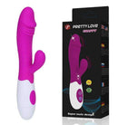 Vibrador Dupla Estimulação para Ponto G e Clitóris com 30 Níveis de Vibração Potente  PRETTY LOVE SNAPPY