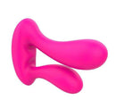 Vibrador Dupla estimulação em Silicone c/ Controle Remoto (Recarregável) - Mento RCT - S-HANDE