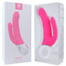 Vibrador para ponto G -2 motores com Dupla estimulação Recarregável em Silicone - Jakiro S-HANDE