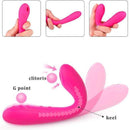 Vibrador massageador de Ponto G e Sugador de Clitóris Articulado 9 níveis de Pulsação - Charming- S-HANDE