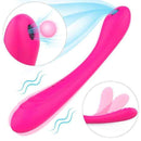 Vibrador massageador de Ponto G e Sugador de Clitóris Articulado 9 níveis de Pulsação - Charming- S-HANDE