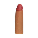 Capa Peniana em CyberSkin Realística Extensora - 4,5cm - Ponta Maciça -Love Toy