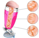 Masturbador Lanterna Masculino em Cyberskin - X5 Cup - em forma de Vagina com a presença de ventosa para uma fixação boa