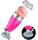 Masturbador Lanterna Masculino em Cyberskin - X5 Cup - em forma de Vagina com a presença de ventosa para uma fixação boa
