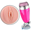 Masturbador Lanterna Masculino em Cyberskin - X5 Cup - em forma de Vagina com a presença de ventosa para uma fixação boa
