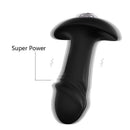 Plug Anal StarArrow com Vibro - Silicone Hiper Macio - Resistente a Água com 10cm - S-Hande