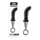 Silicone Butt Plug Tortinho 19,5cm - Com alça de Metal