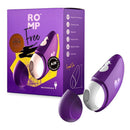 Massageador de Clitóris por ondas de Pressão resistência a água 10 variações/recarregável - ROMP FREE