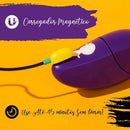 Massageador de Clitóris por ondas de Pressão resistência a água 10 variações/recarregável - ROMP FREE