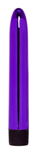 Vibrador Personal Lilás Cromado 17 cm, Multivelocidade Youvibe - VIPMIX