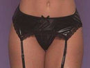 Cinta-liga sexy com calcinha em tule, renda e com cirré – YAFFA