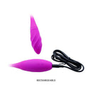 Vibrador Duplo Flexível com 7 Modos de Vibração - PRETTY LOVE SNAKY VIBE