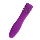 Vibrador Varios usos - Estimulador Potente Vaginal e Anal - Toque Aveludado - Lilás