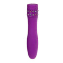 Vibrador Varios usos - Estimulador Potente Vaginal e Anal - Toque Aveludado - Lilás