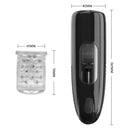Masturbador em silicone ABS com 10 modos de vibrações