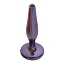 Plug Anal Lilás para Iniciantes Joia Anal em Metal - HARD