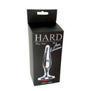 Plug Anal Cromado para Iniciantes Joia Anal em Metal - HARD