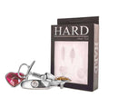 Anal Kit - HARD - Plug com 4 bases diferentes tamanho médio Cromado