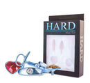 Anal Kit - HARD - Plug com 4 bases diferentes tamanho médio Azul