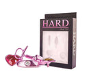 Anal Kit - HARD - Plug com 4 bases diferentes tamanho médio Vermelho