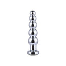 Plug anal Anelado 5 esferas graduais com Joia Anal na base