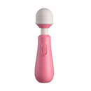Massageador corporal com 2 modos de vibração, com cabeça flexível e material super macio