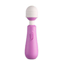 Massageador corporal com 2 modos de vibração, com cabeça flexível e material super macio