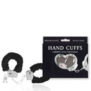 Algemas Reguláveis com Chaves e Pelúcia Preta - HANDS CUFFS