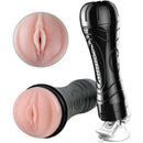 Masturbador Lanterna c/ Vibro e Ventosa Vagina CyberSkin - Bussy