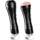 Masturbador Lanterna c/ Vibro e Ventosa Vagina CyberSkin - Bussy