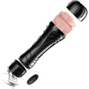 Masturbador Lanterna c/ Vibro e Ventosa Vagina CyberSkin - Bussy