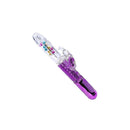 VIBRADOR ROTATIVO COM ESTIMULADOR LILÁS