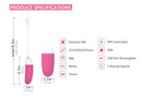 Vini Pink Cápsula Vibratória controlada via App Recarregável - Magic Motion