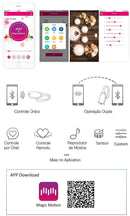 Estimulador para ponto G controlado via APP FUGU aqua - Magic Motion