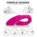 Vibrador e Estimulador para o casal - Wejoy RCT - S-Hande - Pink