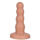 Plug Anal em Jelly medidas 10,5 X 3,5 cm - Bege