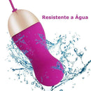 Vibrador Bullet Luxo Recarregável - Controle wireless - 10 Vibrações - Rosa