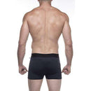 Cueca Boxer preta com enchimento no bumbum