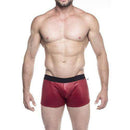 Cueca Boxer vermelha feita em cirré