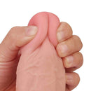 Pênis Realista com Camada de Dupla macio e firme 7" - LOVETOY SLIDING-SKIN DUAL LAYER DONG