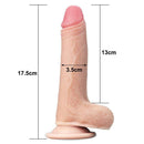 Pênis Realista com Camada de Dupla macio e firme 7" - LOVETOY SLIDING-SKIN DUAL LAYER DONG