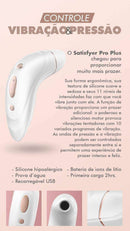 Satisfyer Pro Plus Estimulador de Clitóris - Orgasmos Femininos rápidos e MUITO intensos